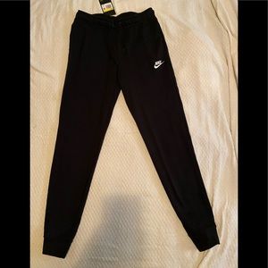 Nike Womens Standard Fit Sweatpants Sz S Black